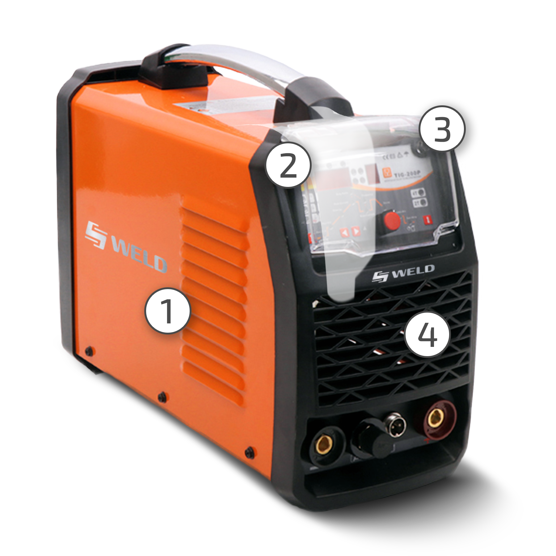 TIG 200P DC Features